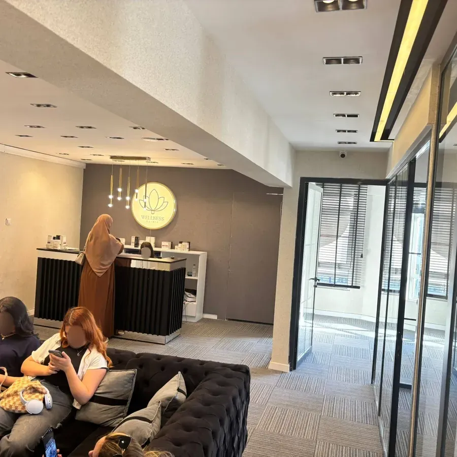 Wellness Beauty Ordu Altınordu şubesi bekleme alanı