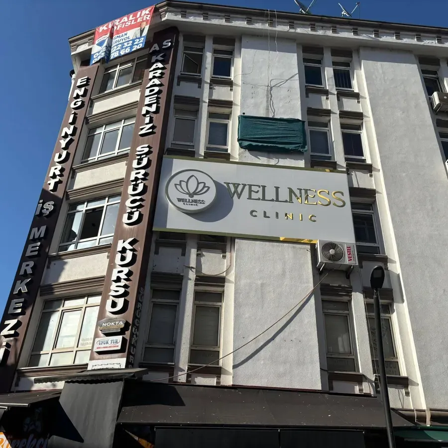 Wellness Beauty Ordu şubesi dış cephe ve tabela görünümü